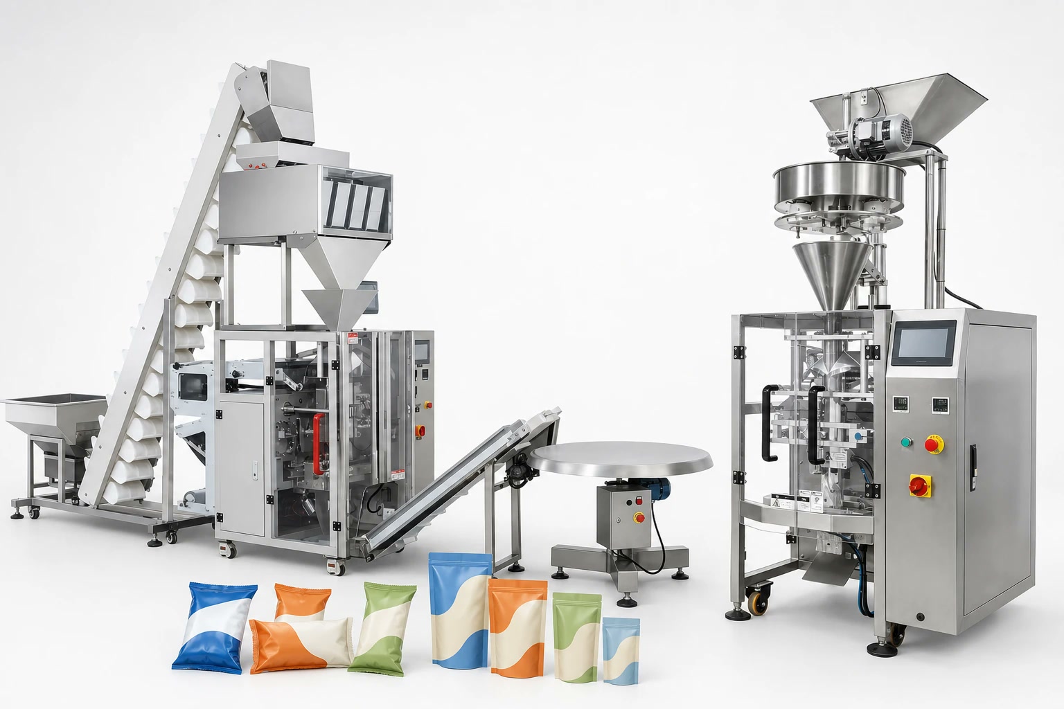 Automatic packaging machines