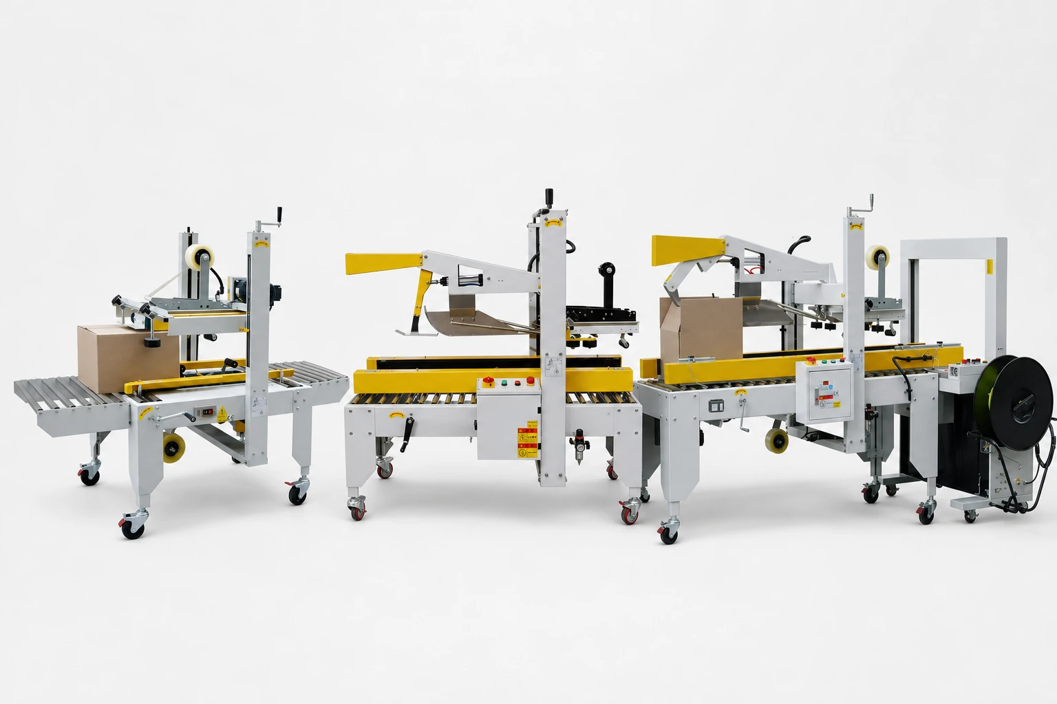 Carton sealing machines