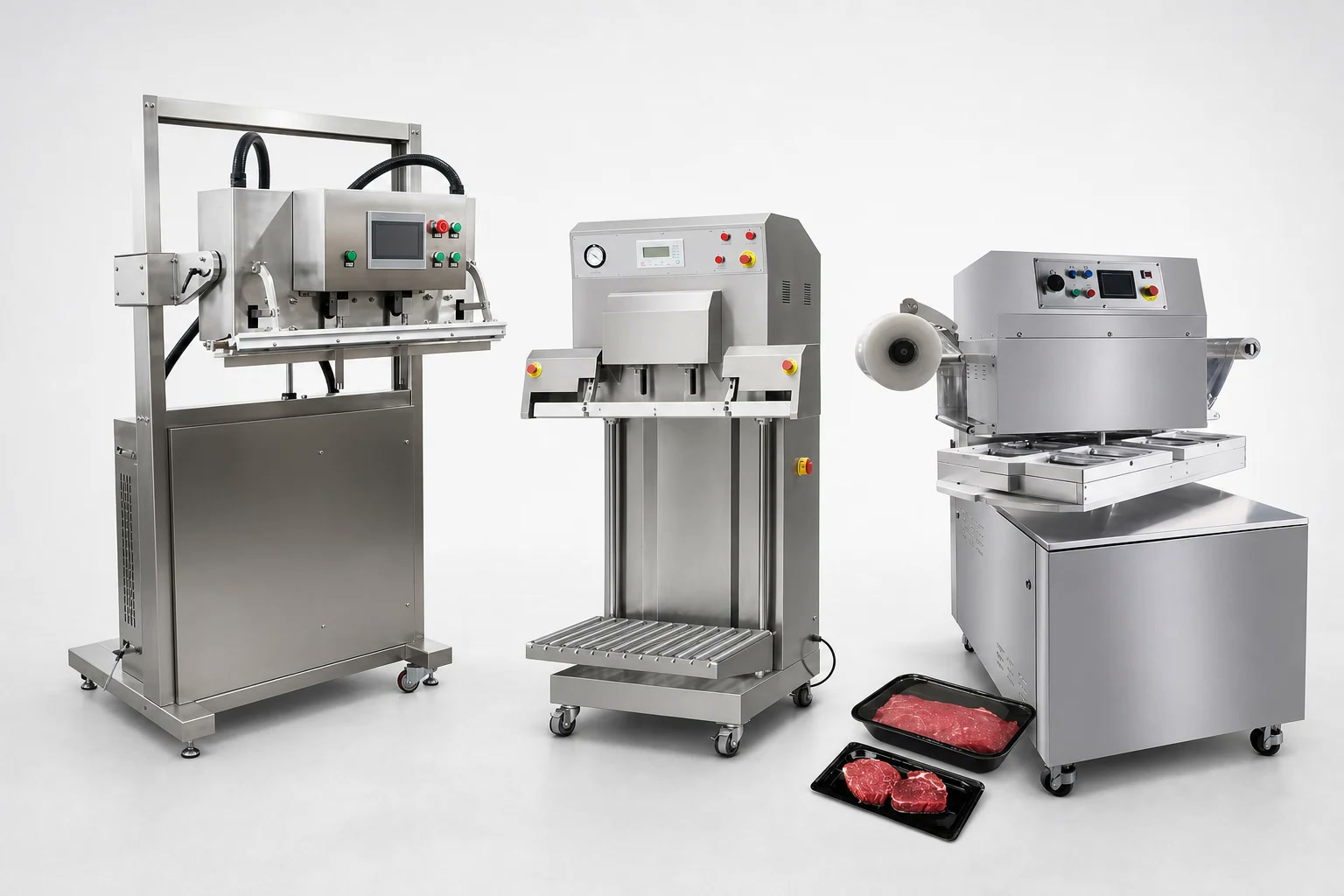 Vacuum packaging machines